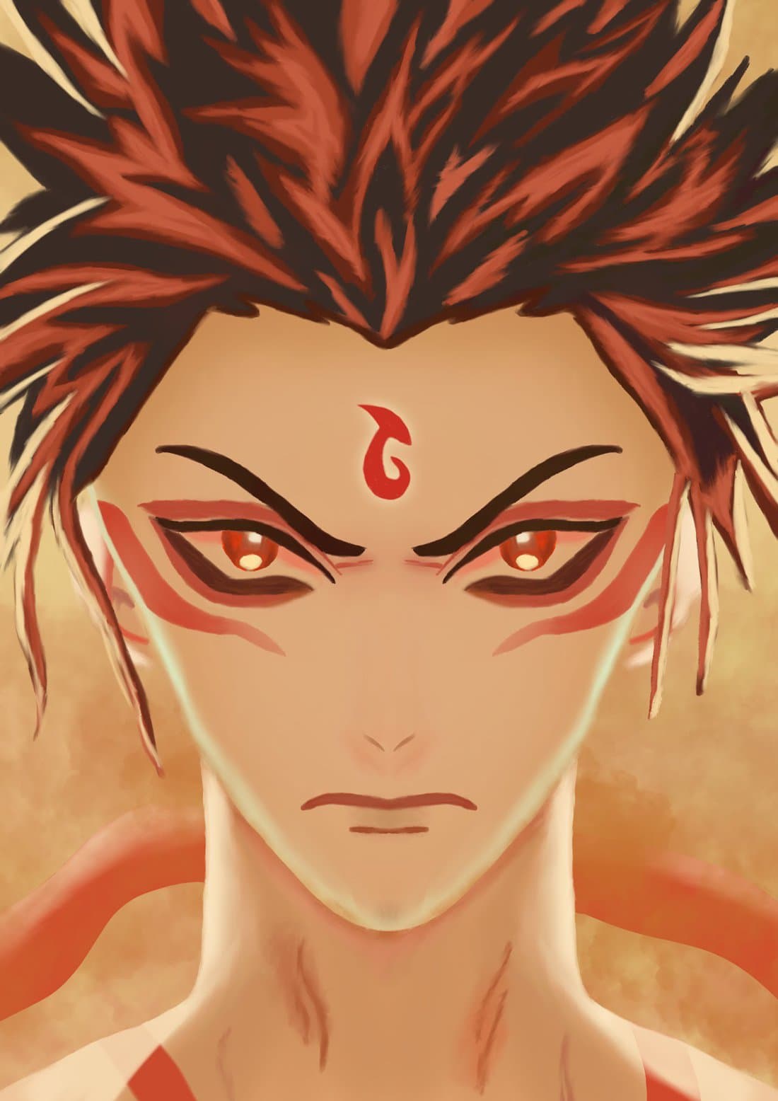 Ne Zha — Ne Zha (2019) — Character study from the 2019 animated film.